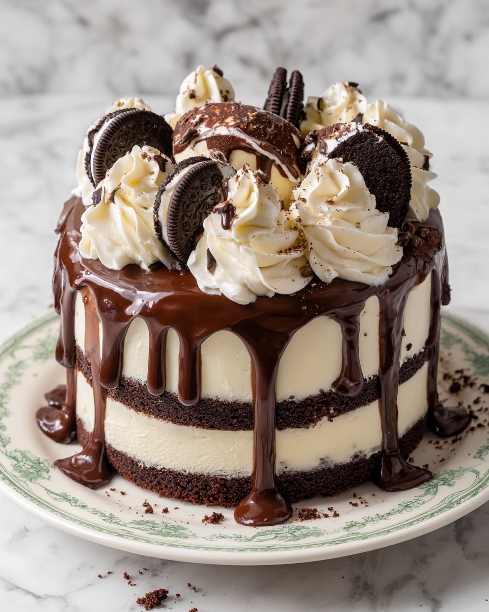 Cookies and Cream Cake Recipe - Recipe Image