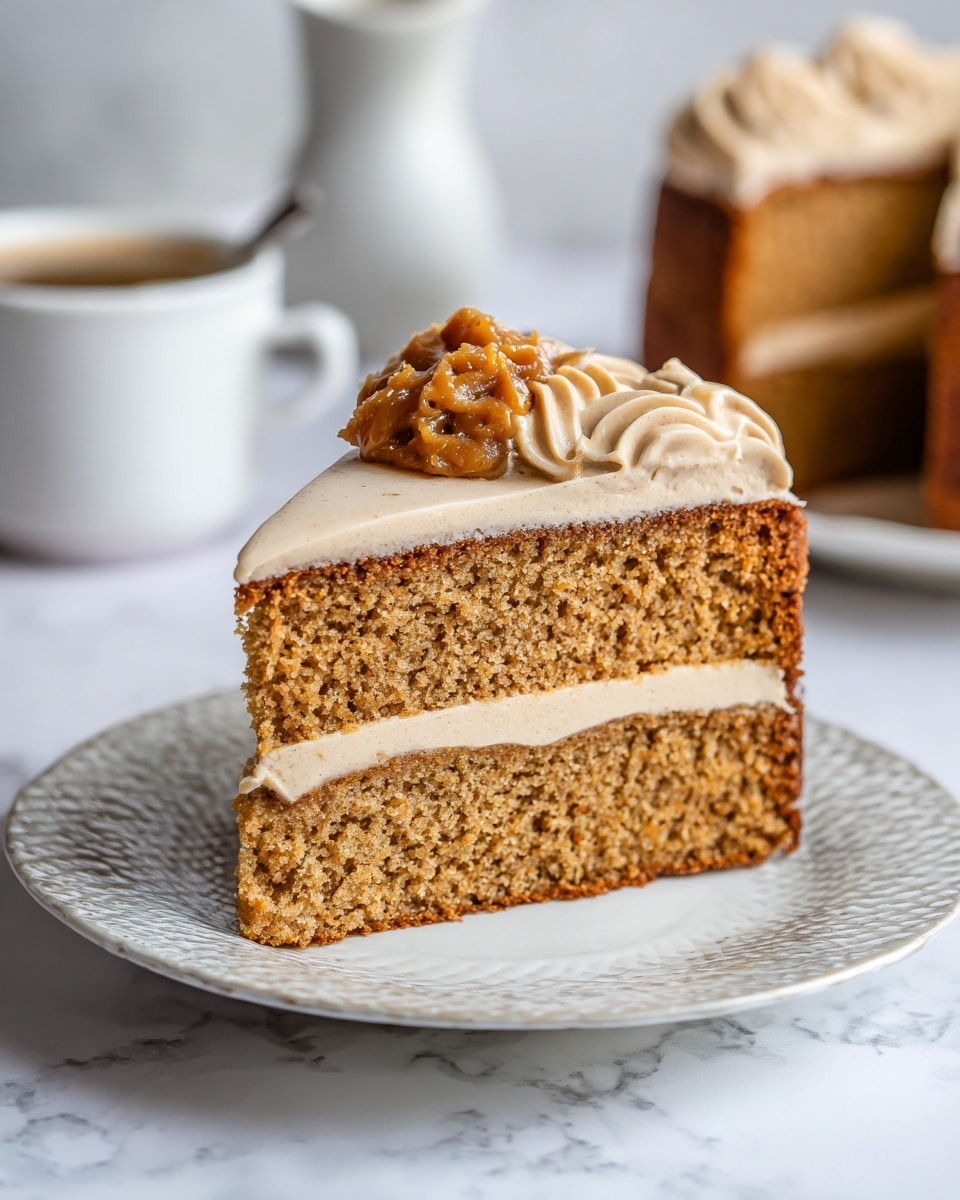 Pumpkin Cake with Caramel Cream Cheese Frosting Recipe - Recipe Image