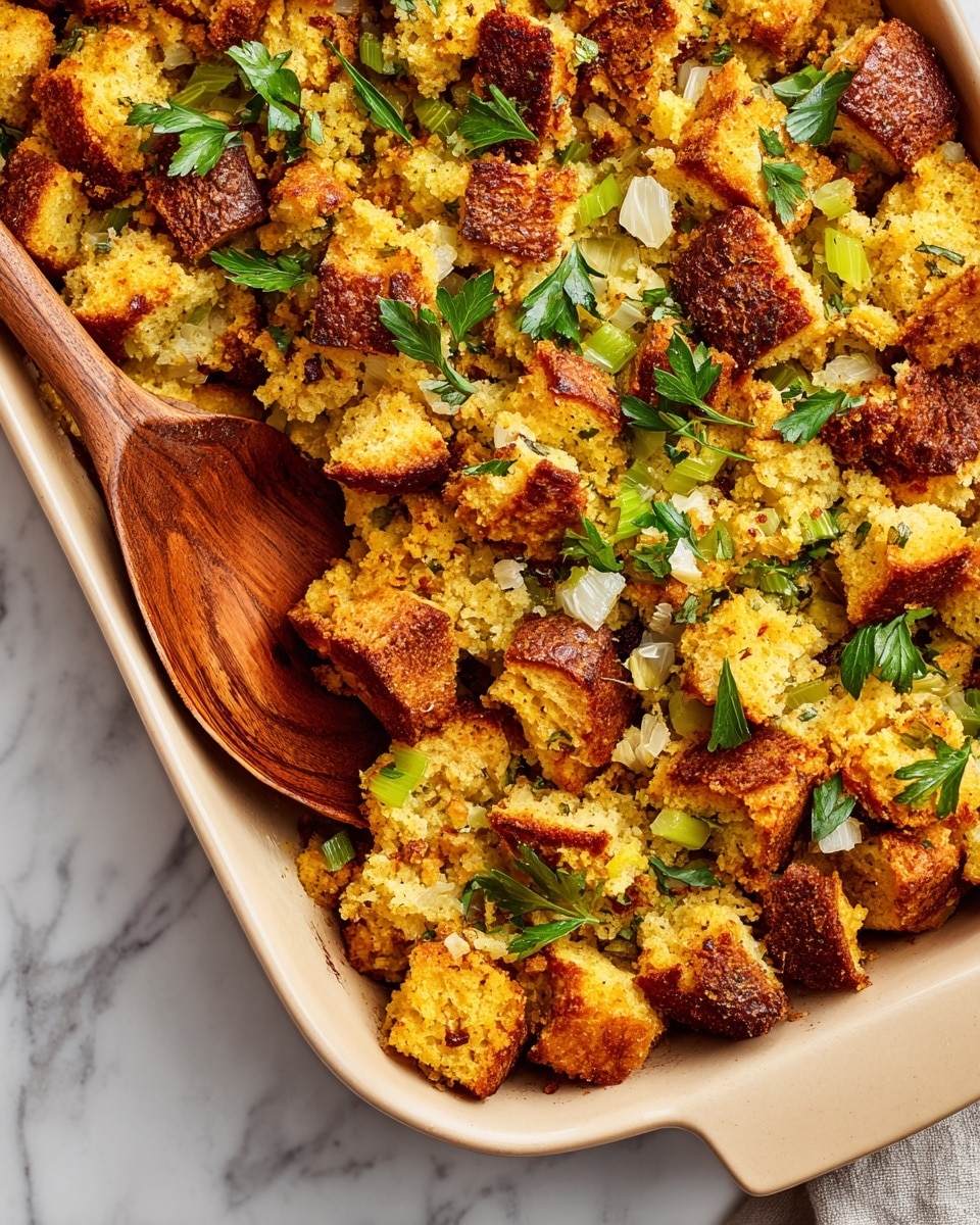 Cornbread Stuffing Recipe - Recipe Image
