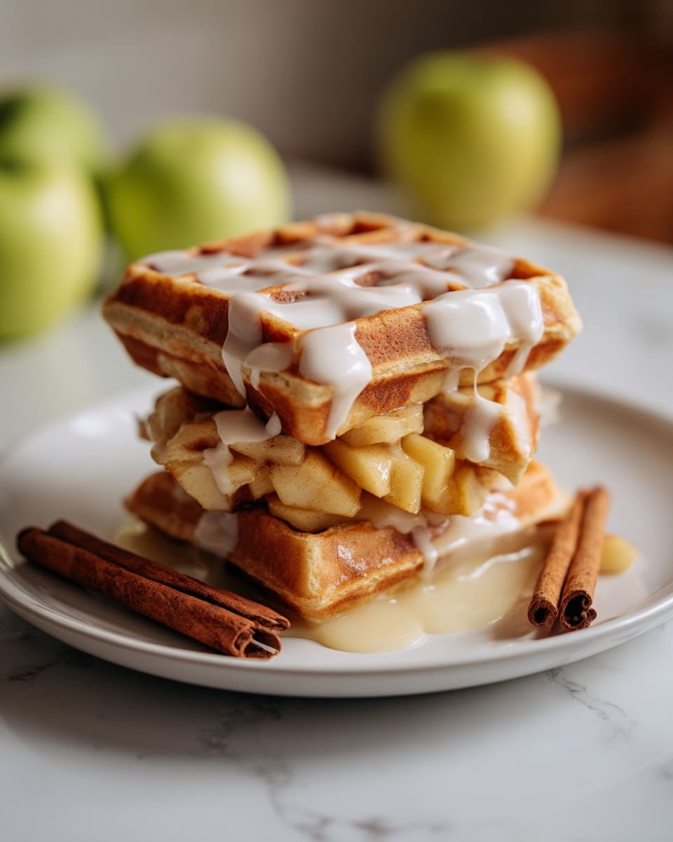 Cinnamon Roll Apple Lasagna Recipe - Recipe Image