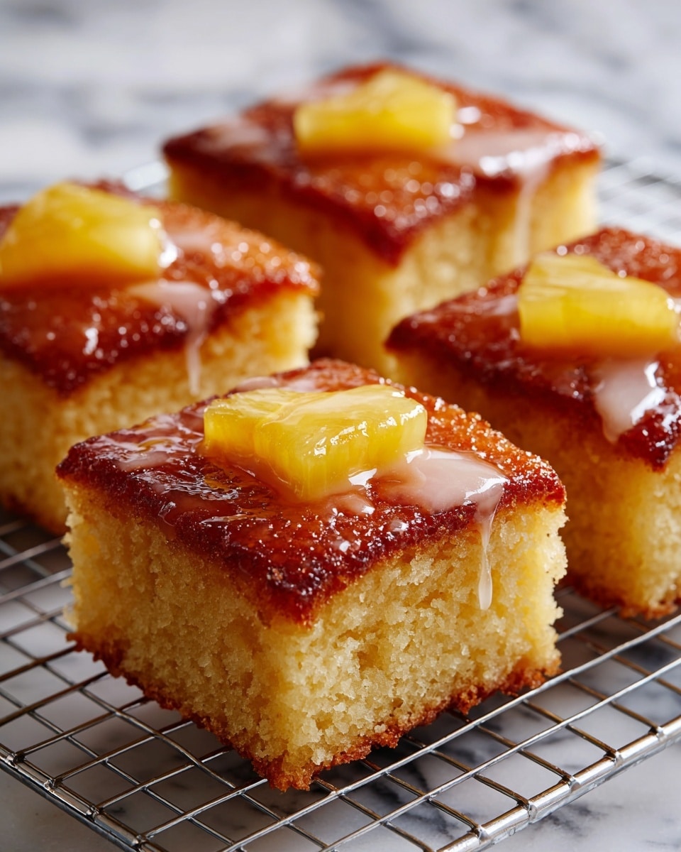 Pineapple Condensed Milk Cake Recipe - Recipe Image