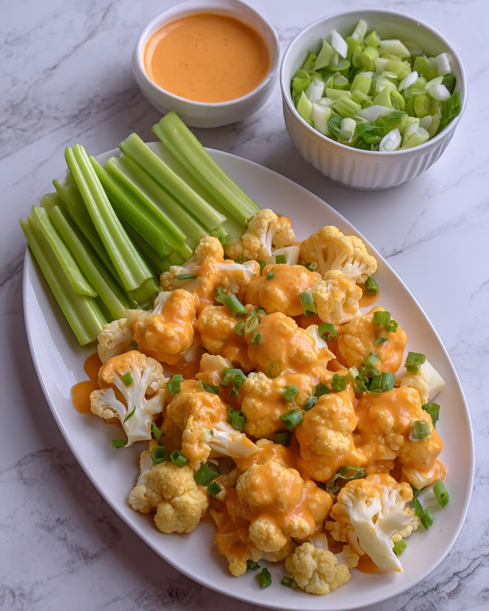 Air Fryer Buffalo Cauliflower Recipe - Recipe Image