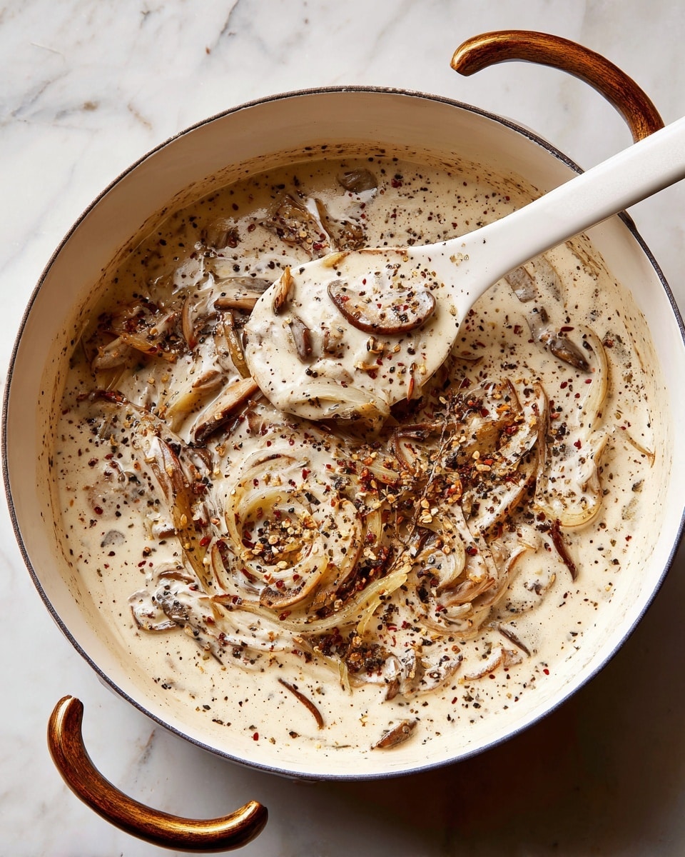 Creamy Mushroom Gravy Recipe - Recipe Image