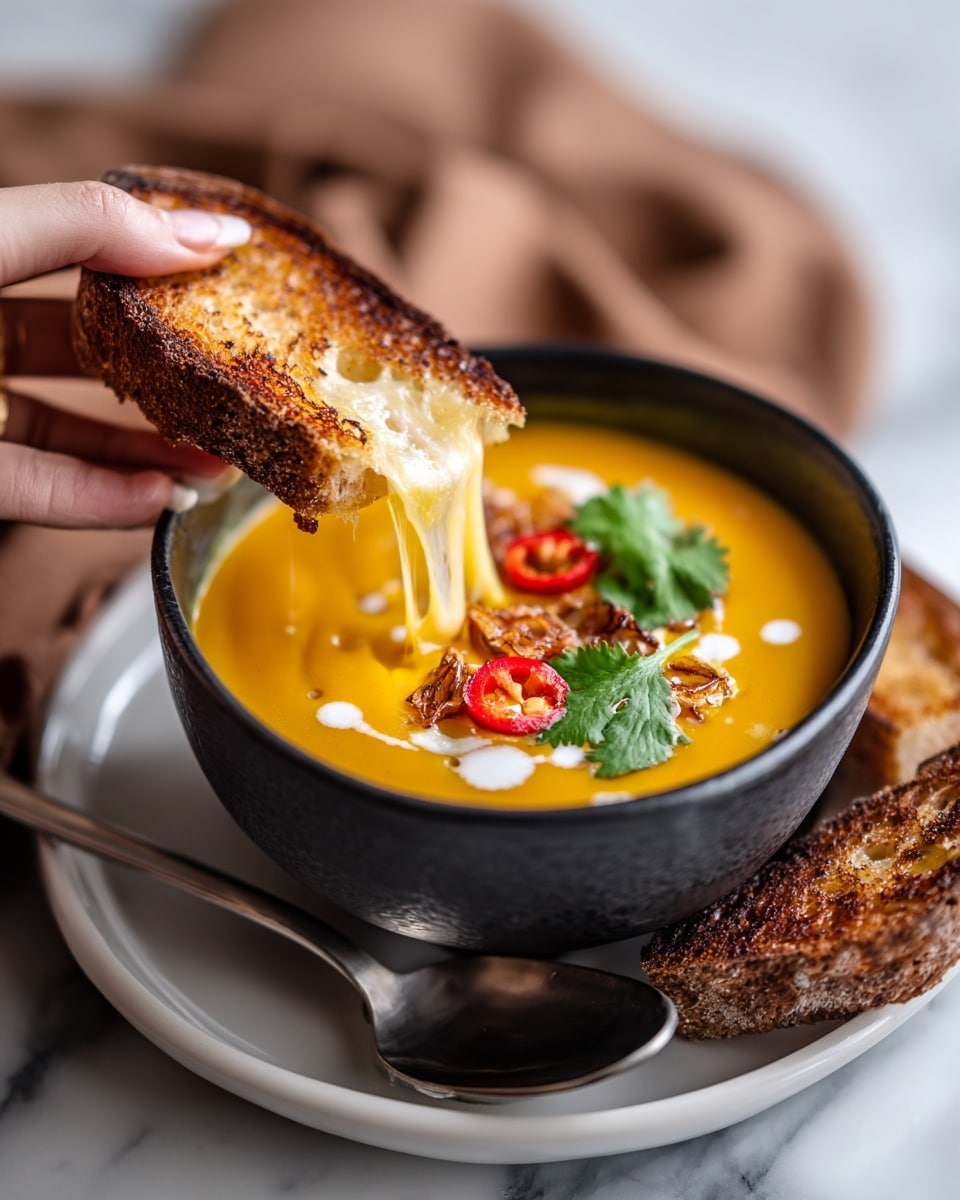 Thai Coconut Pumpkin Soup Recipe - Recipe Image