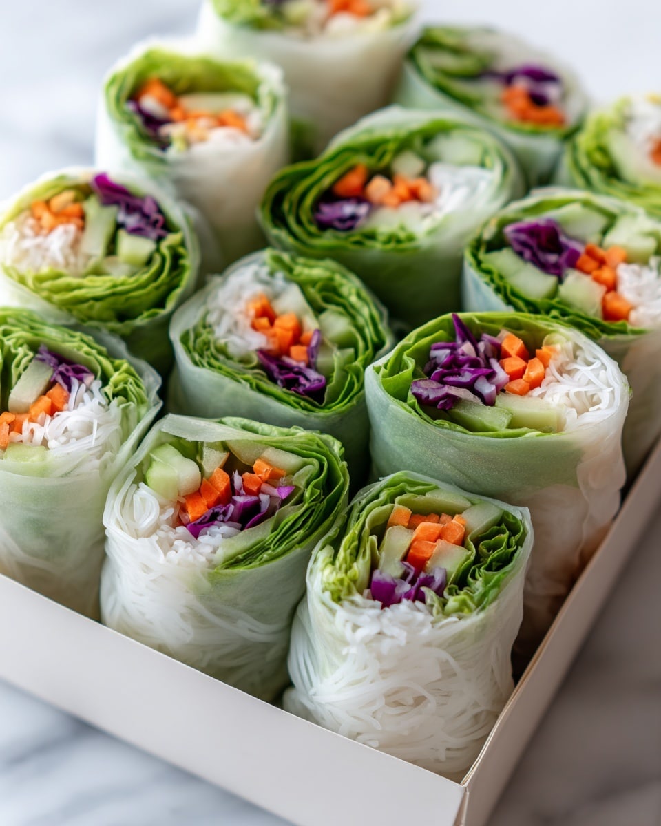 Fresh Spring Rolls Recipe - Recipe Image