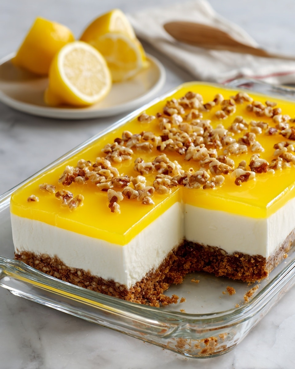 Lemon Pretzel Salad Recipe - Recipe Image