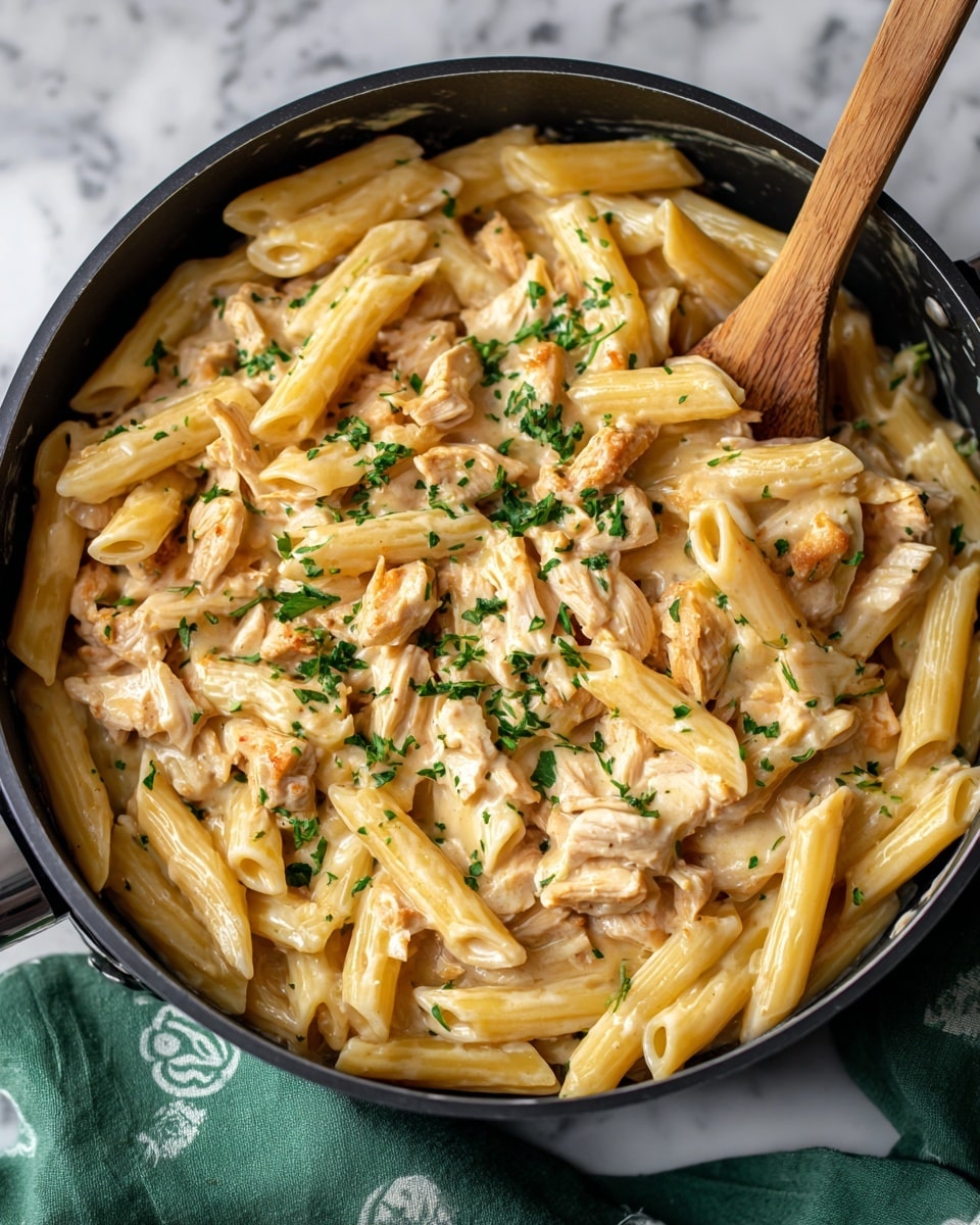 Creamy Ranch Chicken Noodles Recipe - Recipe Image