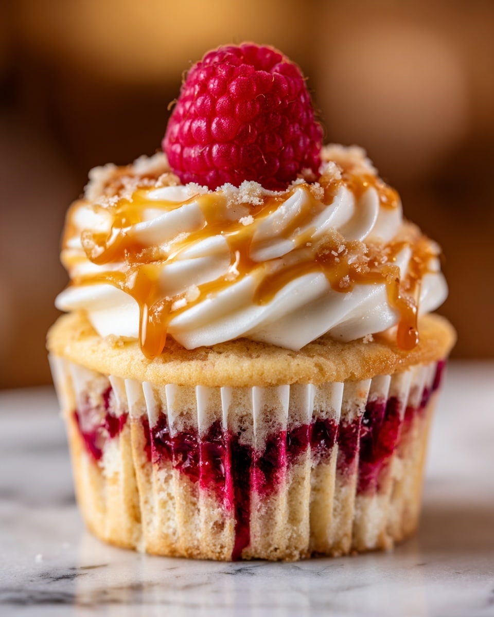 Raspberry Lemon Heaven Cupcakes Recipe - Recipe Image
