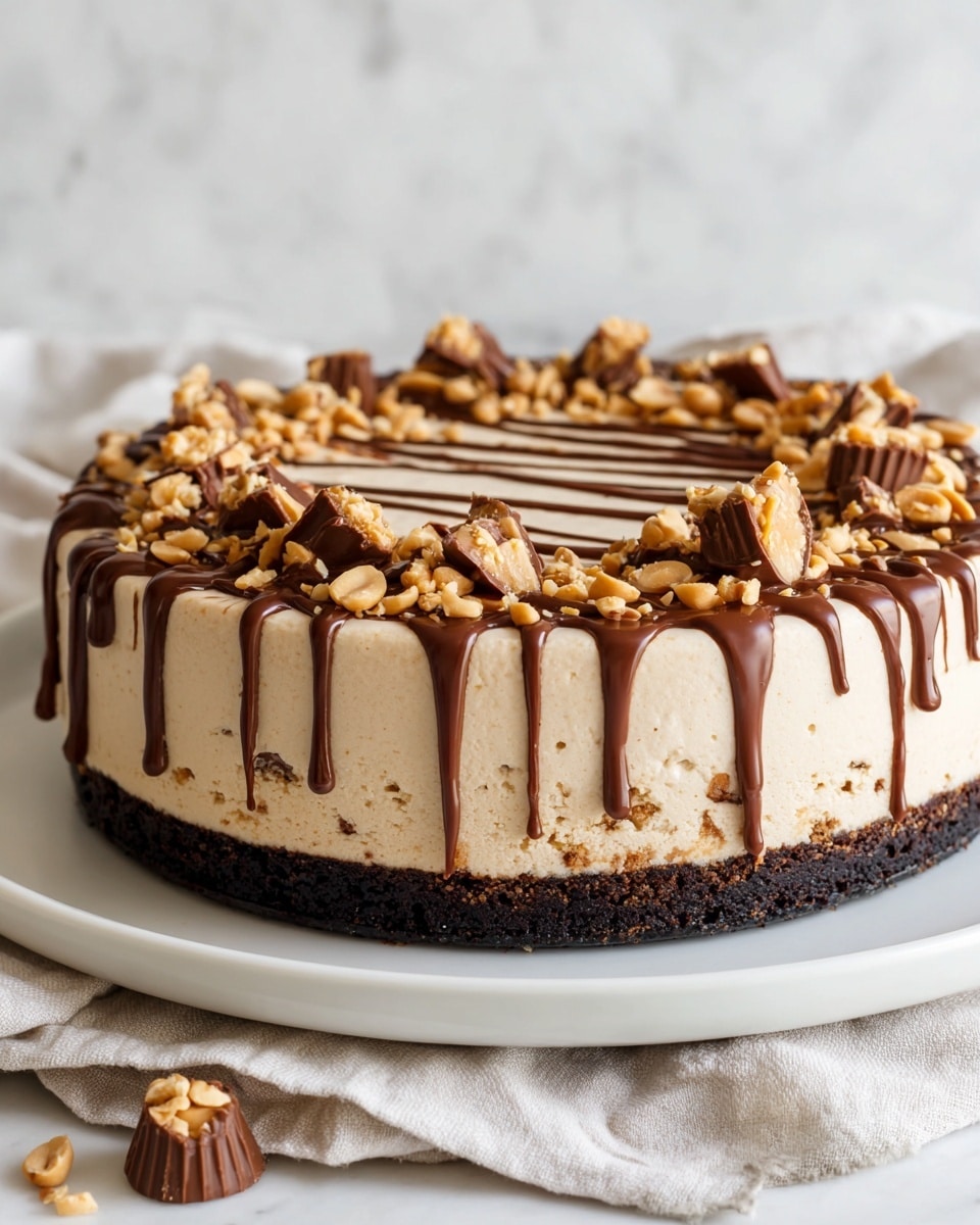 Peanut Butter Brownie Pizza Recipe - Recipe Image