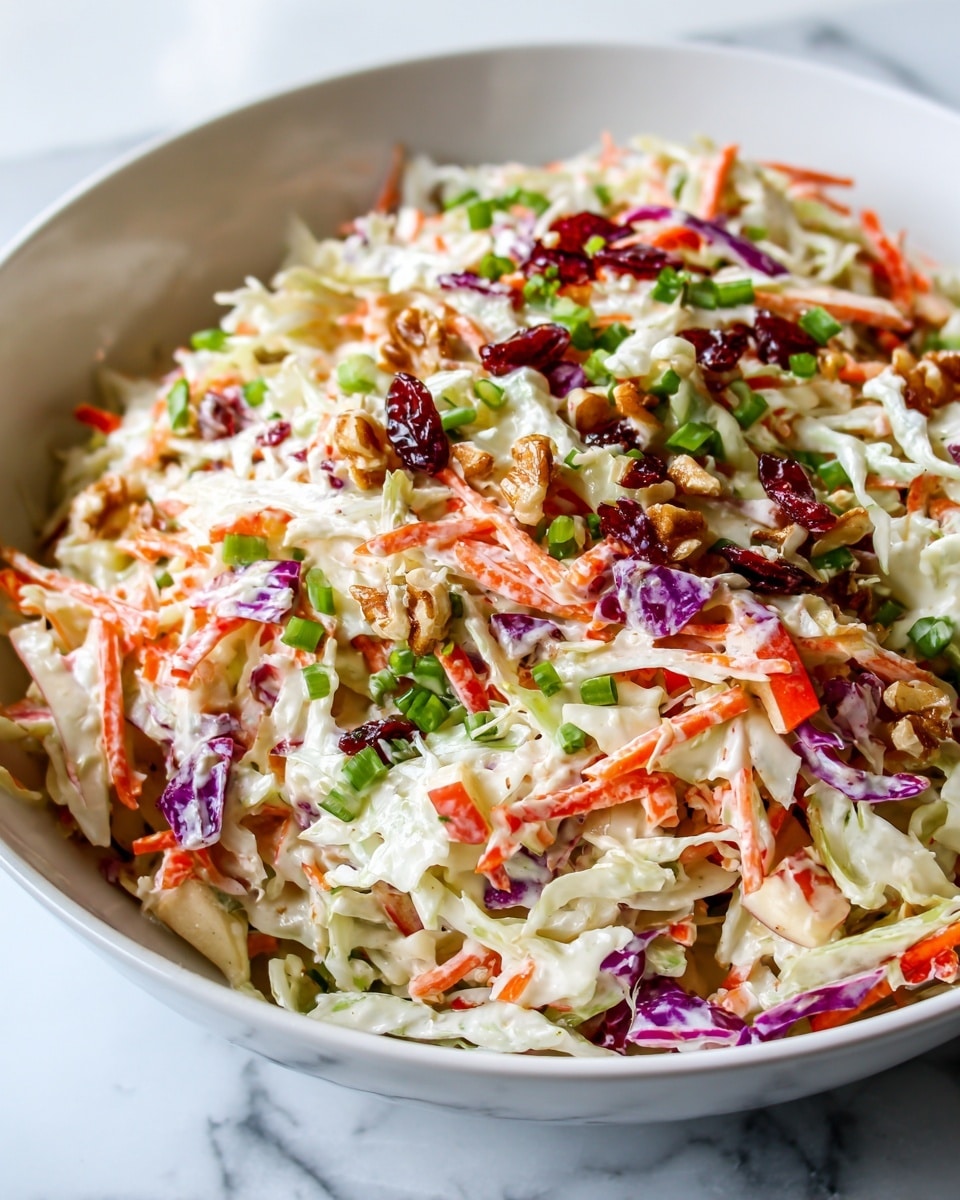 Apple Cranberry Coleslaw Recipe - Recipe Image
