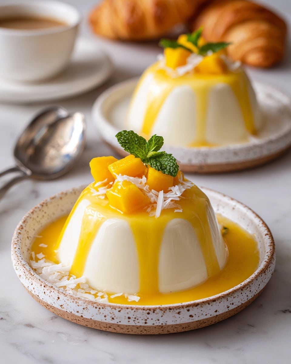 Mango Pudding Recipe - Recipe Image