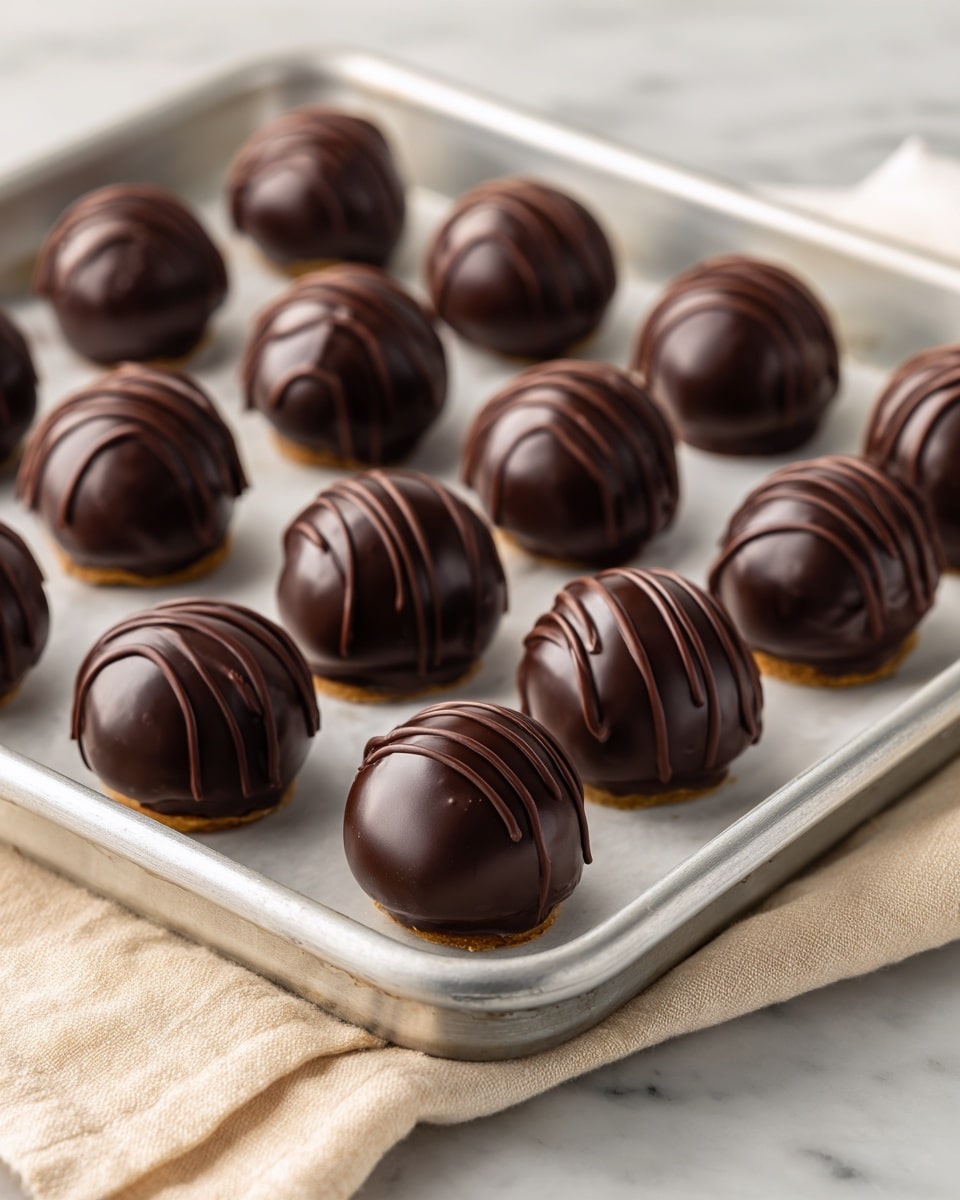 No-Bake Peanut Butter Balls Recipe - Recipe Image