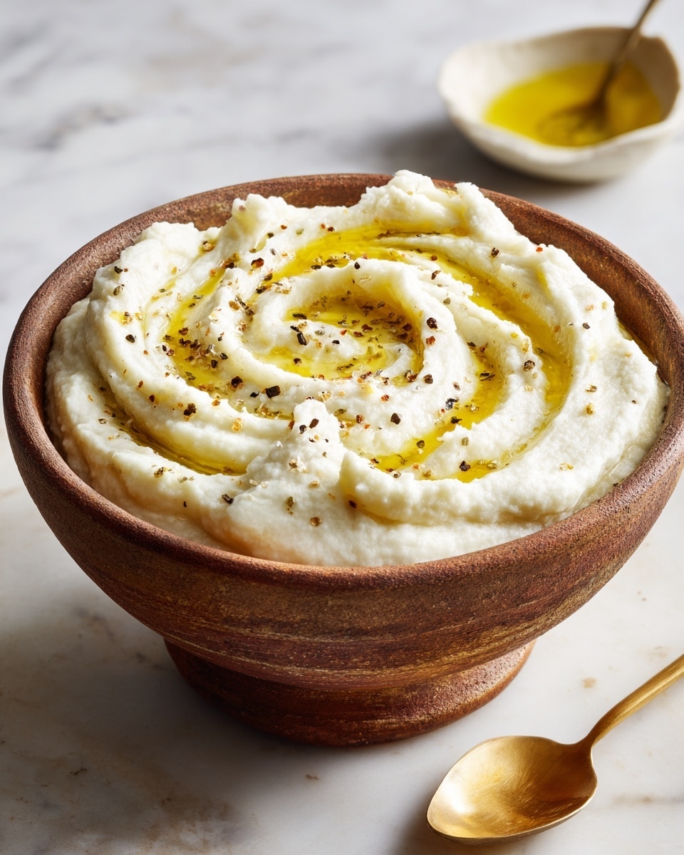 Skordalia Greek Garlic Dip Recipe - Recipe Image