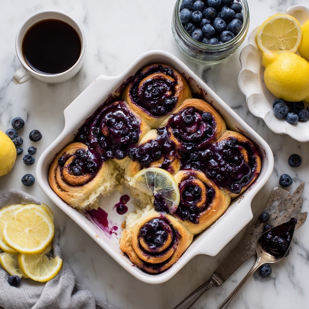 Blueberry Cinnamon Rolls Recipe - Recipe Image