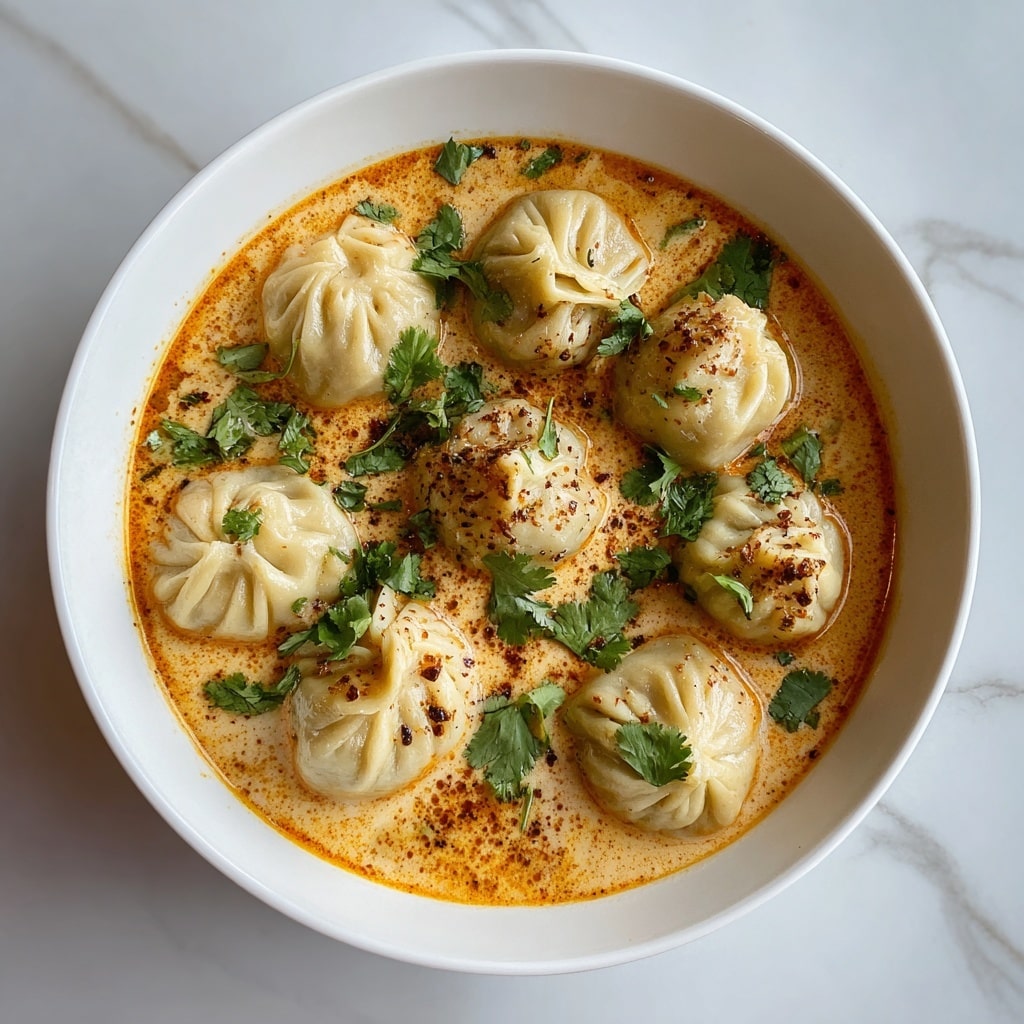 Thai Red Curry Dumpling Soup Recipe - Recipe Image