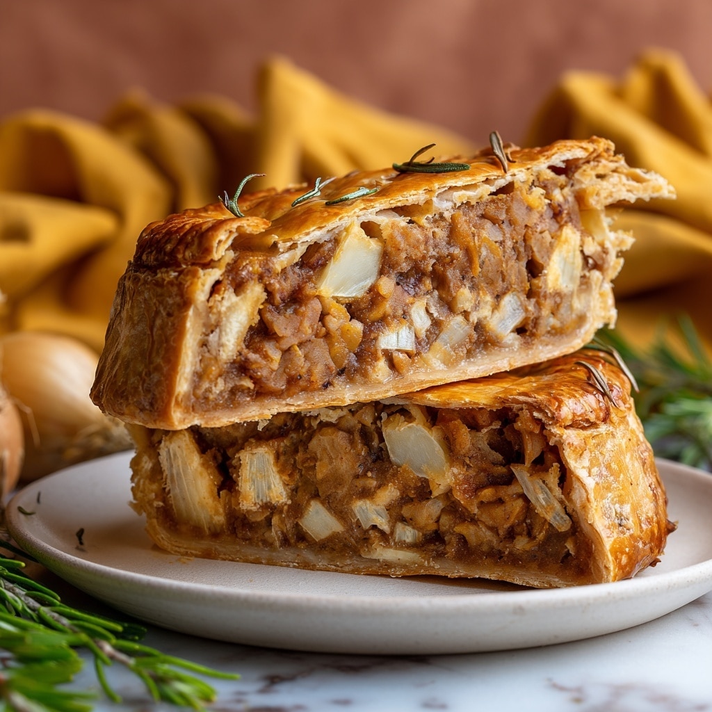 Vegan BBQ Beef Wellington Recipe - Recipe Image