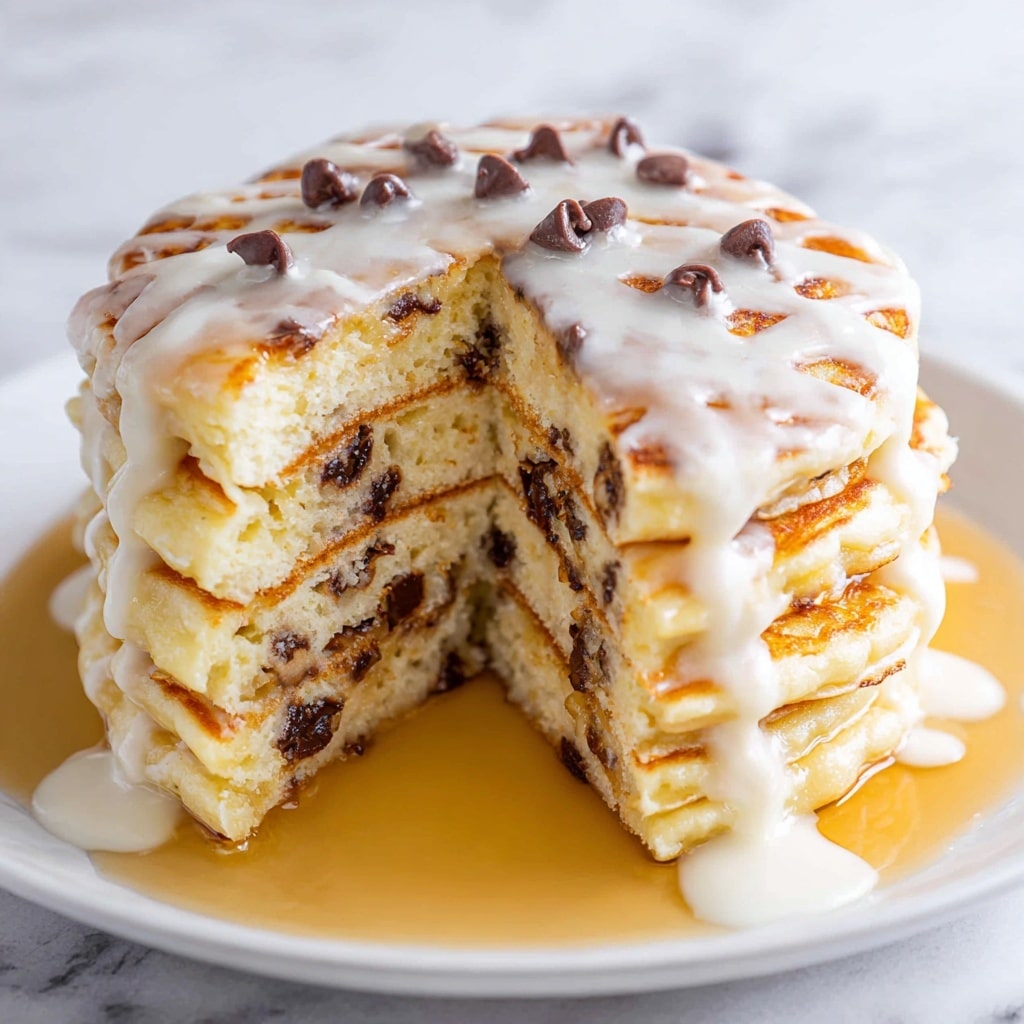 Cinnamon Roll Pancakes Recipe - Recipe Image