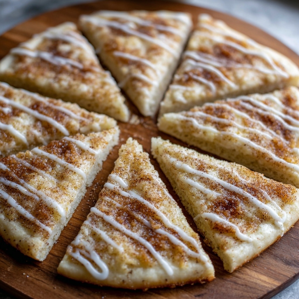 Cinnamon Sugar Pizza Made with Crescent Rolls Recipe