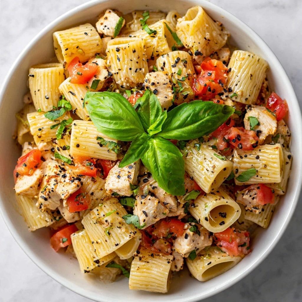 Bruschetta Chicken Pasta Recipe