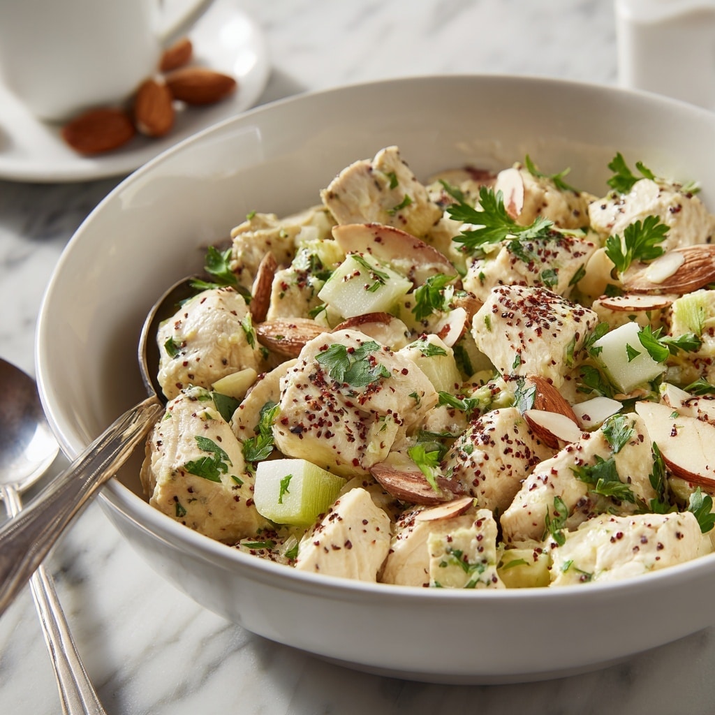 Creamy Cajun Spiced Chicken Salad Recipe - Recipe Image