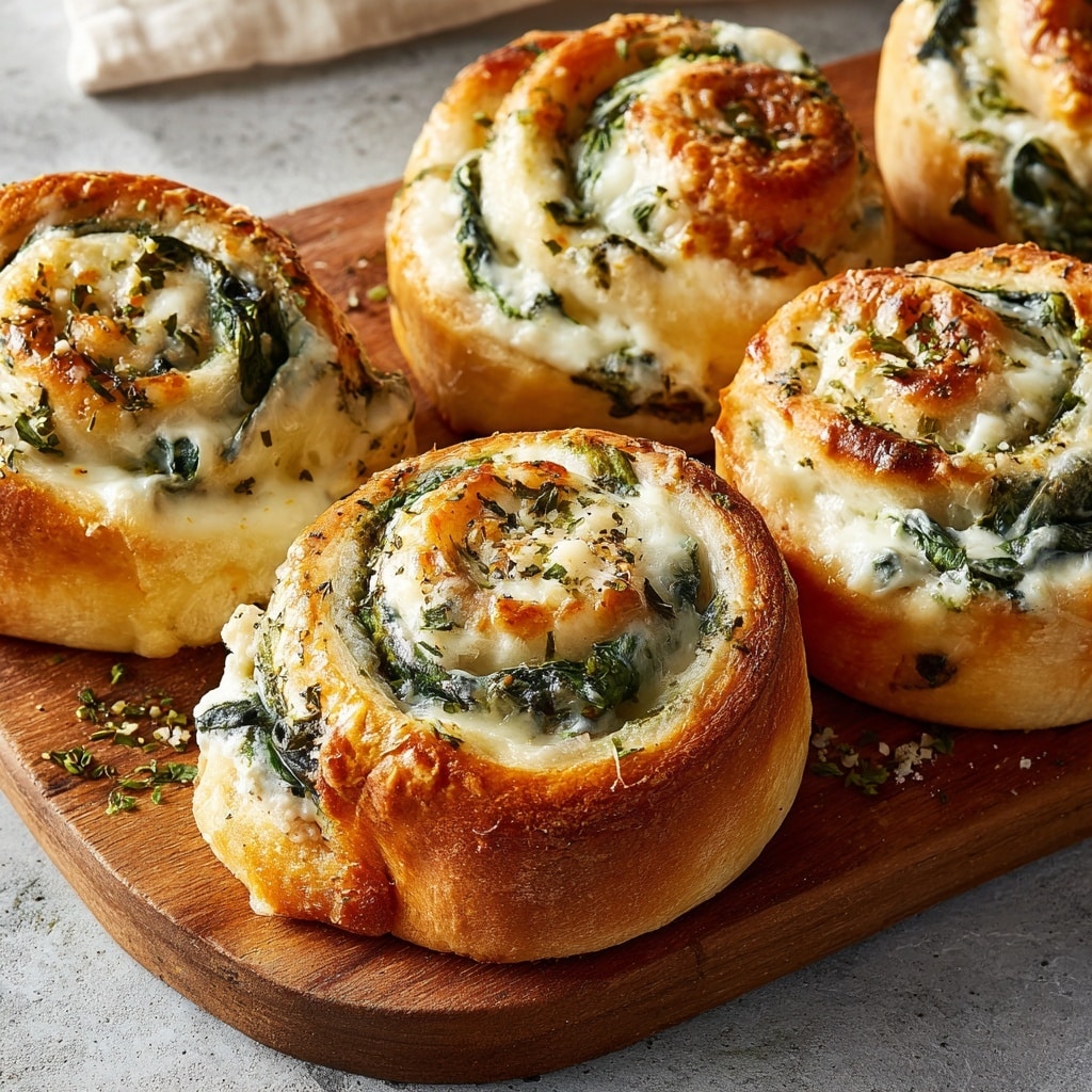 Spanakopita Puff Pastry Swirls Recipe