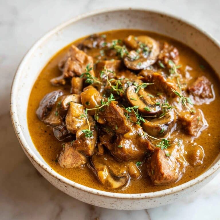 Keto Beef and Mushroom Soup Recipe