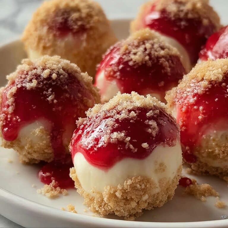 Strawberry Crunch Cheesecake Bites Recipe
