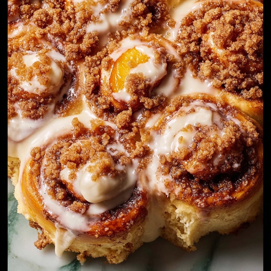 Peach Cobbler Cinnamon Rolls: A Delicious Twist on a Classic Recipe