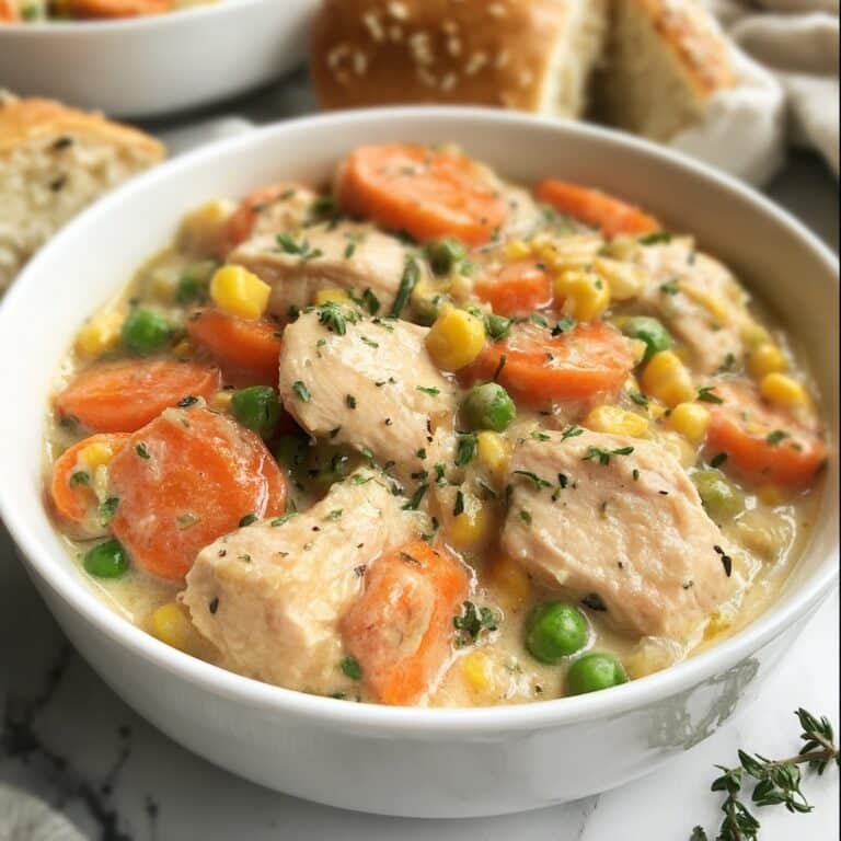Slow Cooker Chicken Pot Pie Recipe