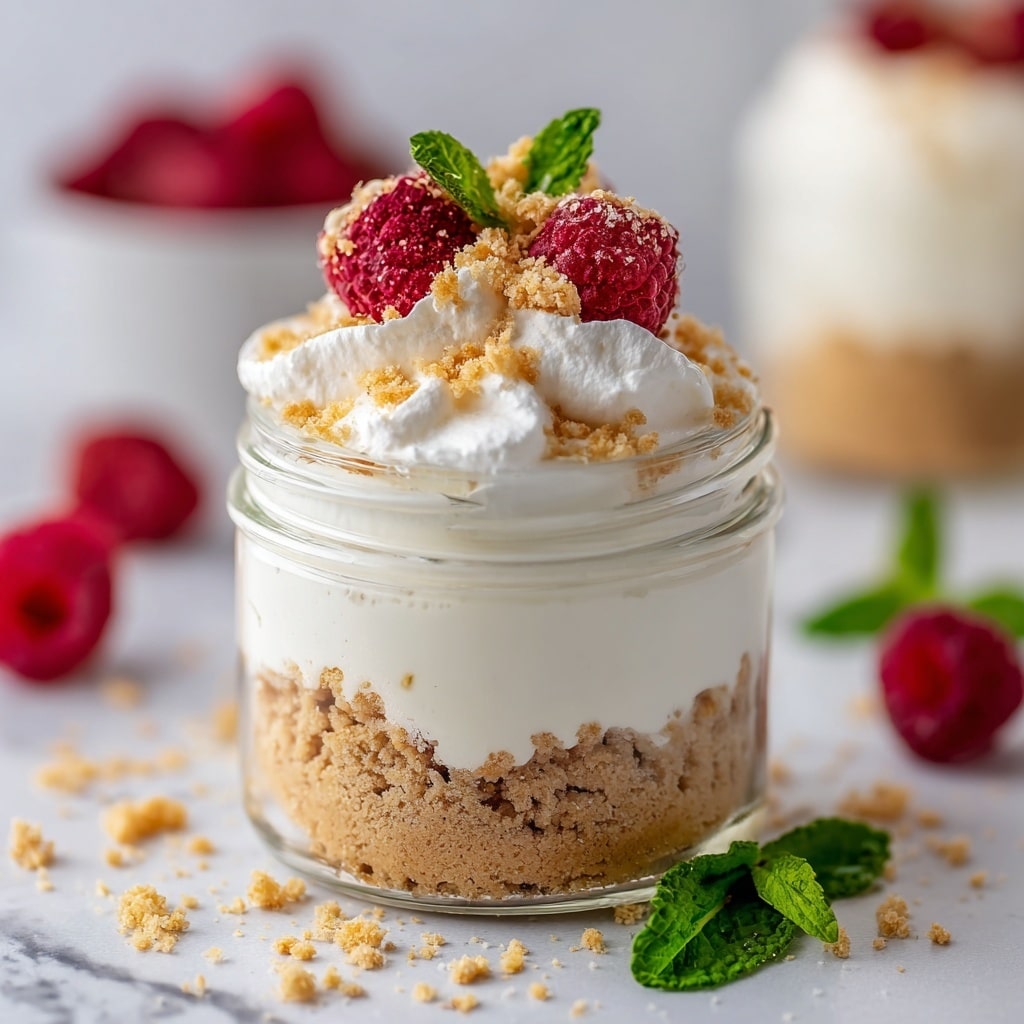 High-Protein Cheesecake Jars Recipe