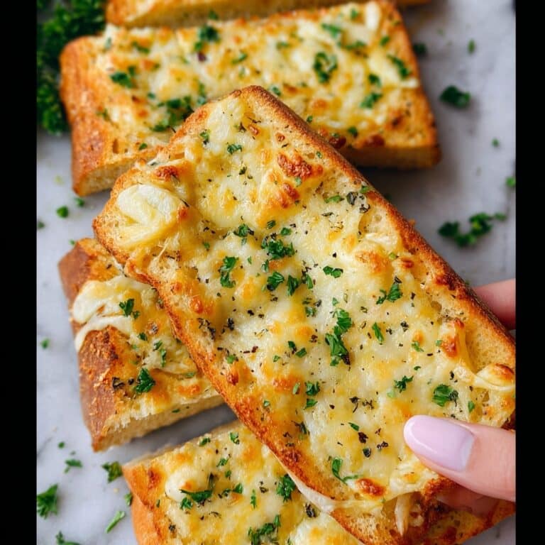 Cheesy Garlic Bread Recipe