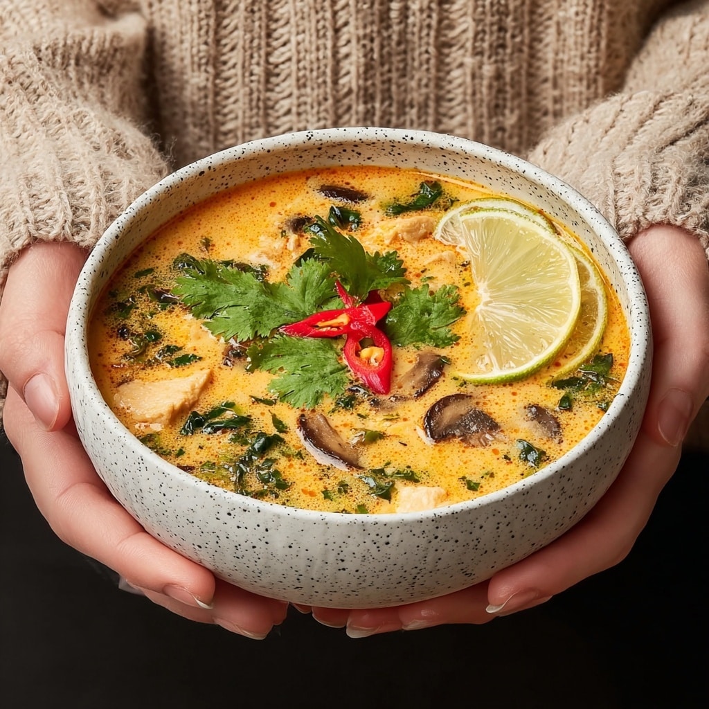 Easy Thai Curry Chicken Soup Recipe