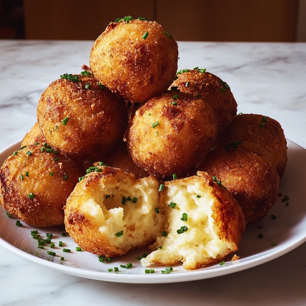 Fried Mashed Potato Balls Recipe
