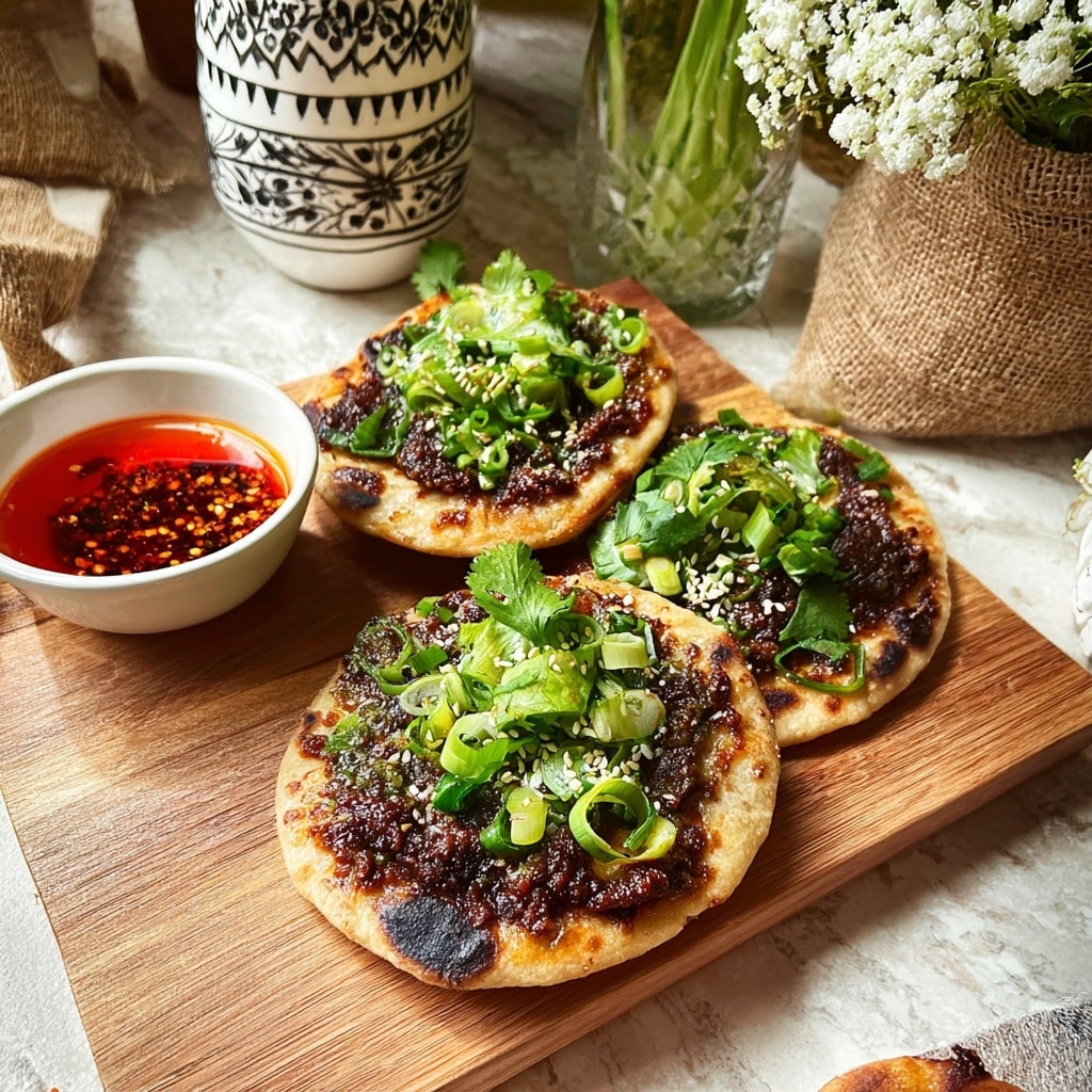 Speedy Smash Dumpling Tacos Recipe