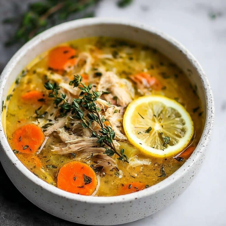 Lemon Chicken Soup: A Refreshing Recipe for Comfort and Wellness Recipe