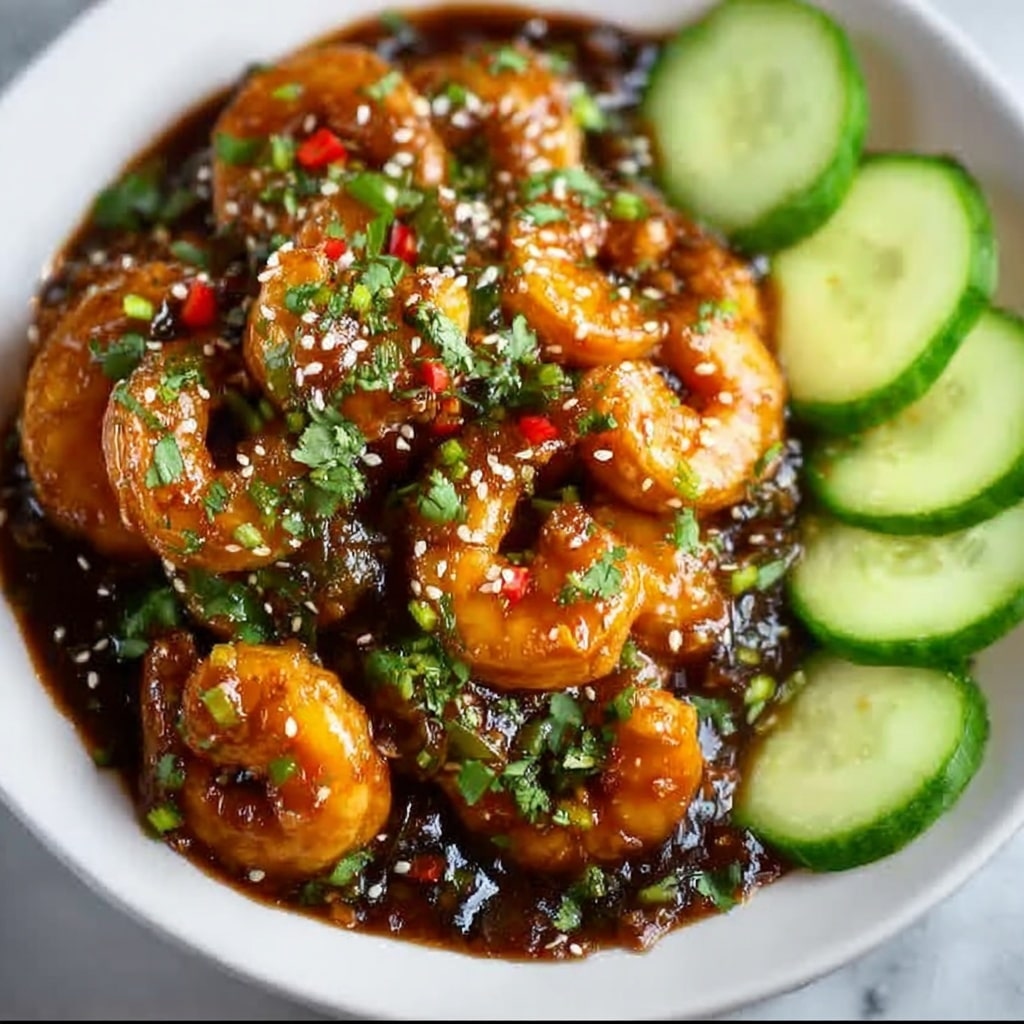 Asian Chilli Garlic Prawns Recipe