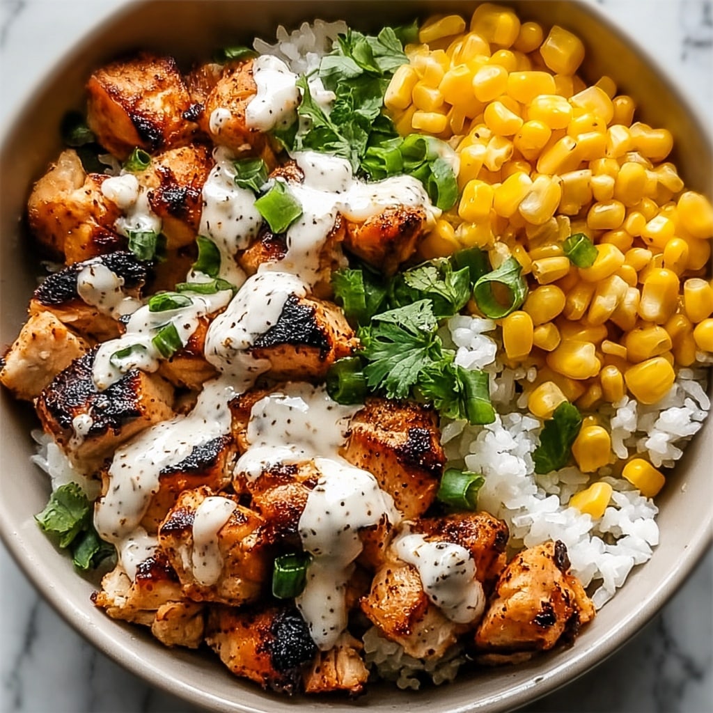 Street Corn Chicken Rice Bowl Recipe