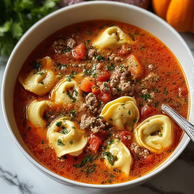 Slow Cooker Tomato Tortellini Soup Recipe