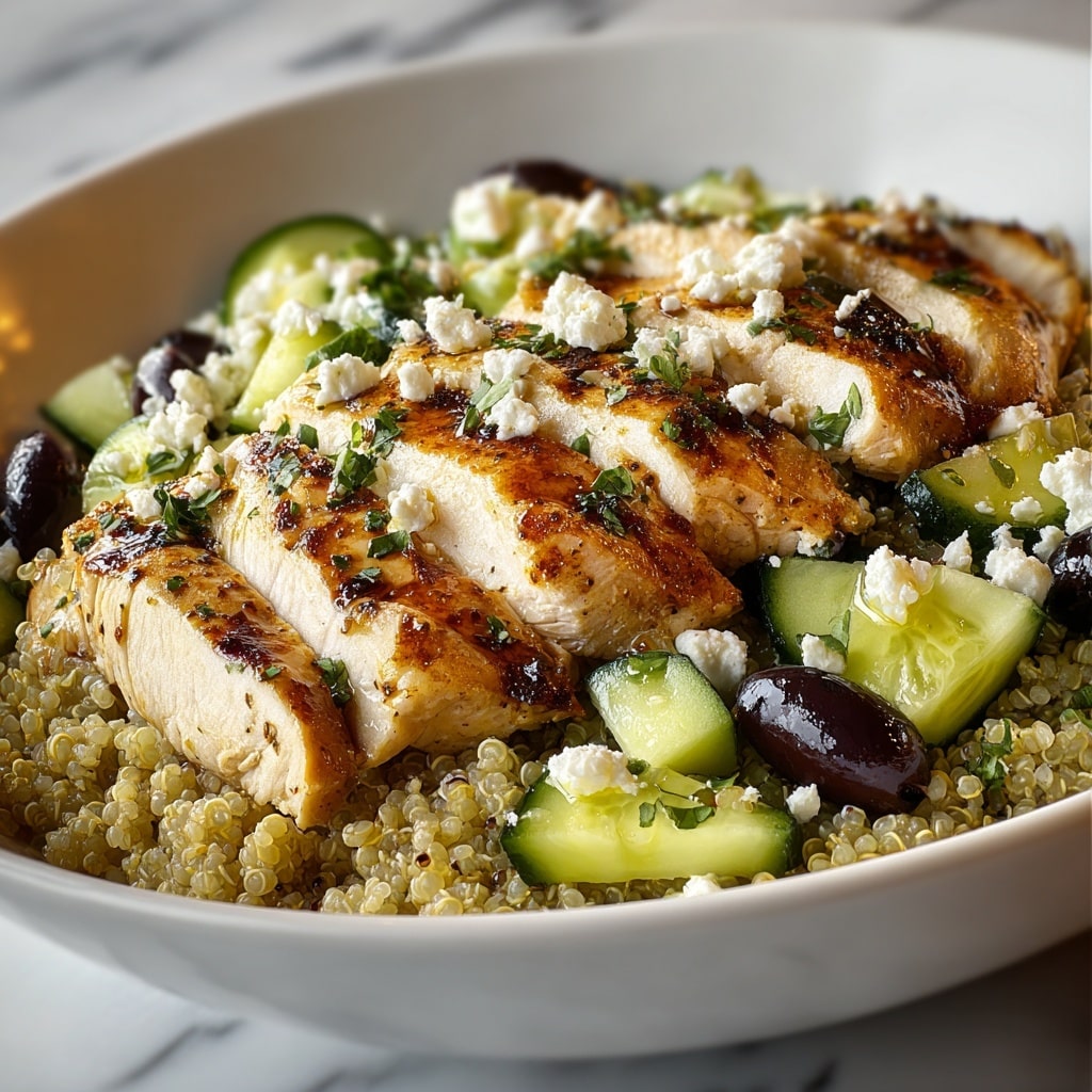 Greek Chicken Power Bowl Recipe