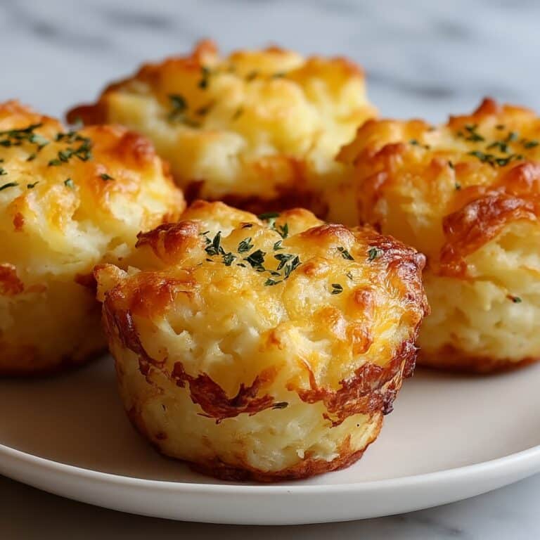 Cheesy Mashed Potato Puffs Recipe