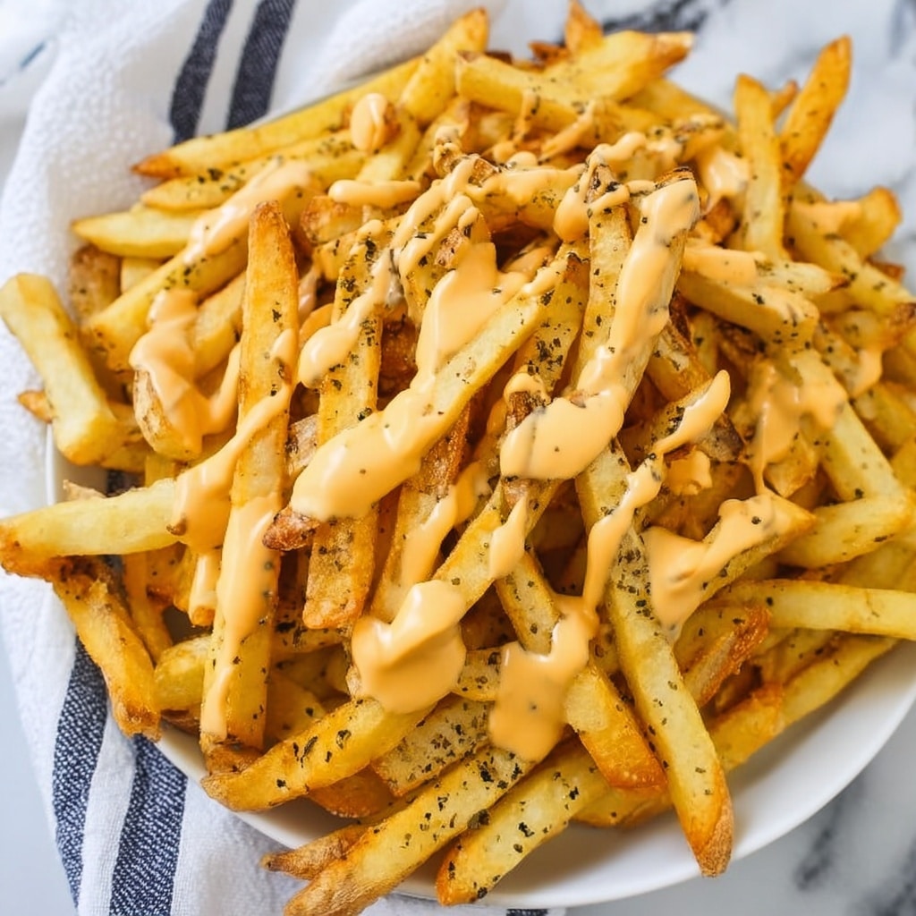 Cheese Sauce for Fries Recipe