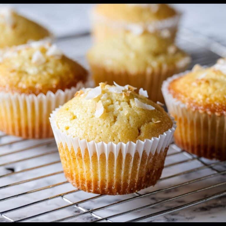 Lemon Coconut Muffins Recipe