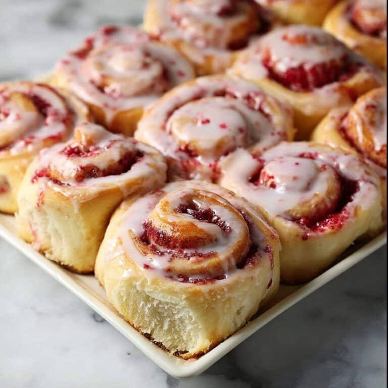Strawberry Cinnamon Rolls Recipe