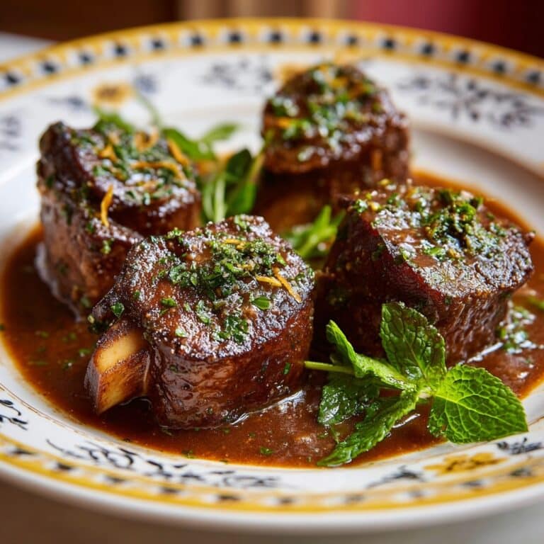 Braised Lamb Shanks – A Hearty Delight Recipe