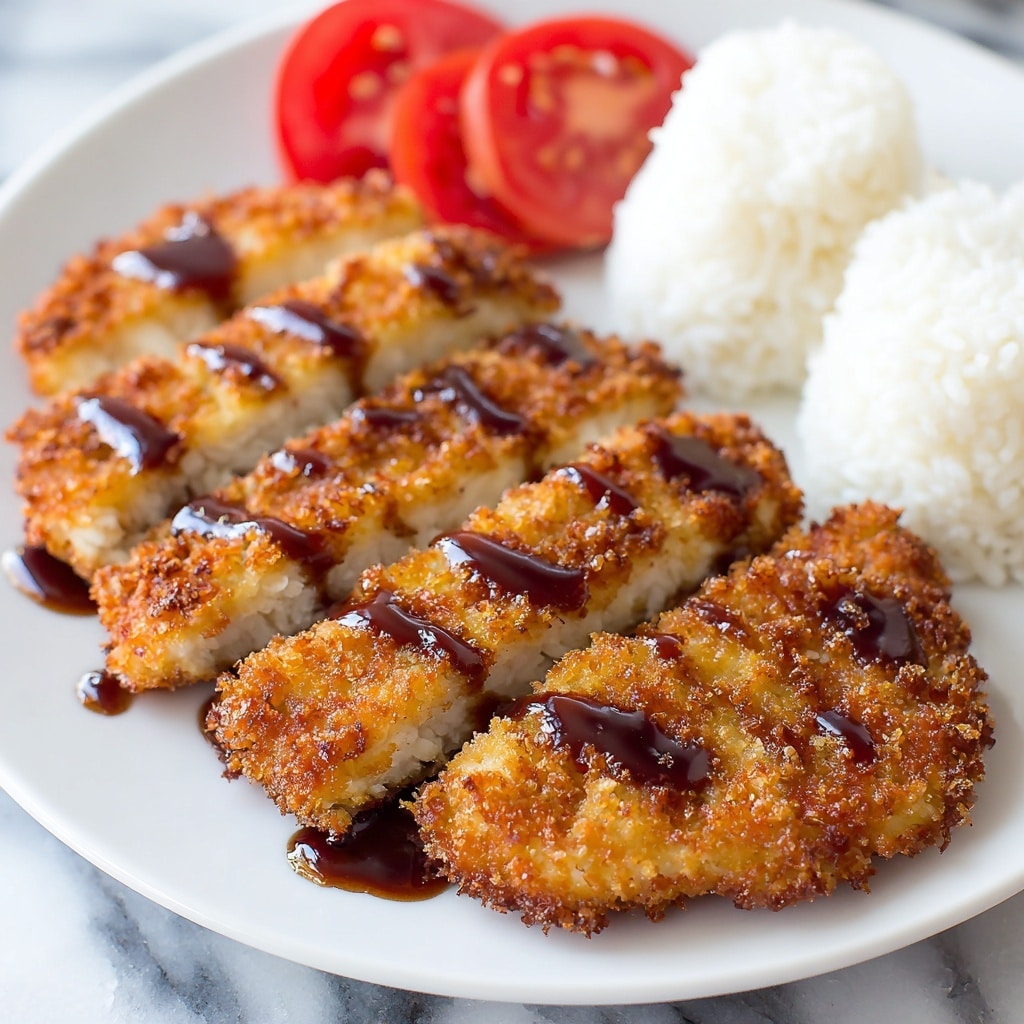 Chicken Katsu with Crisp Panko Crust and Delicious Katsu Sauce Recipe