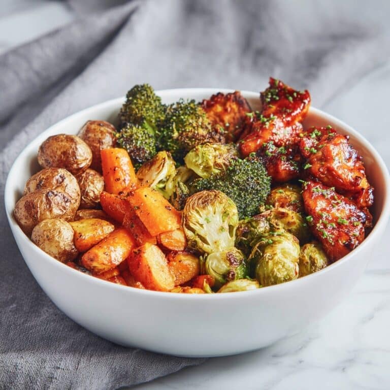 Skinny Chicken and Roasted Potato Bowl Recipe