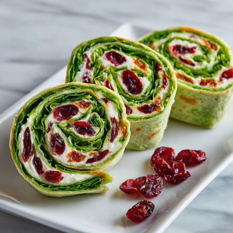 Turkey Cranberry Pinwheels Recipe