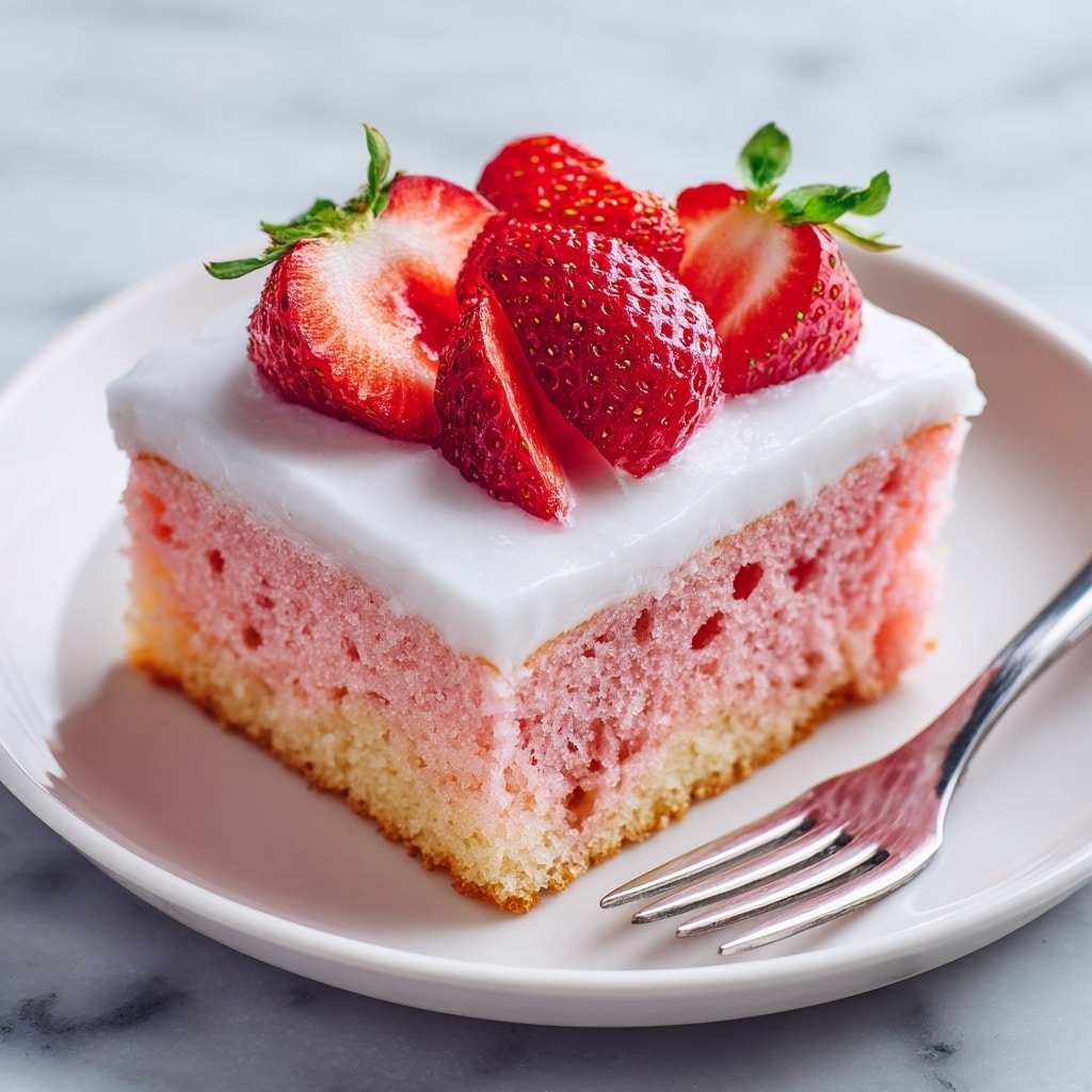 Strawberry Cloud Cake Recipe - Recipe Image