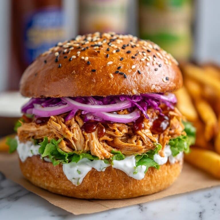 BBQ Ranch Chicken Sandwich Recipe