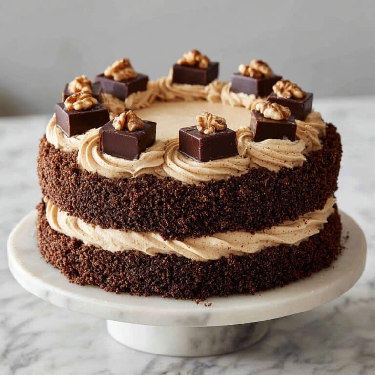 Peanut Butter Chocolate Layer Cake Recipe